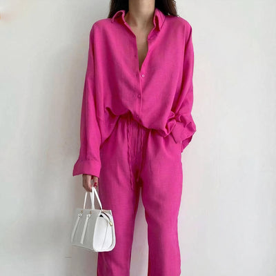 Abigail | Linen Summer Set For Women
