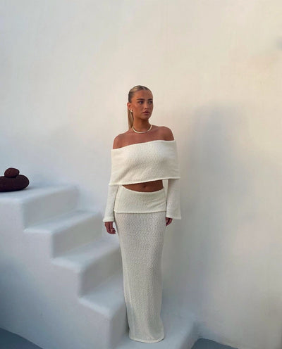 Alice | Women's White Two-Piece Outfit