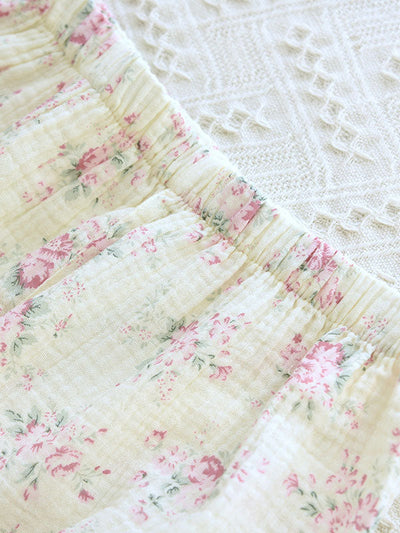 Carla | Women's Pyjama Set Floral Print Cotton 7