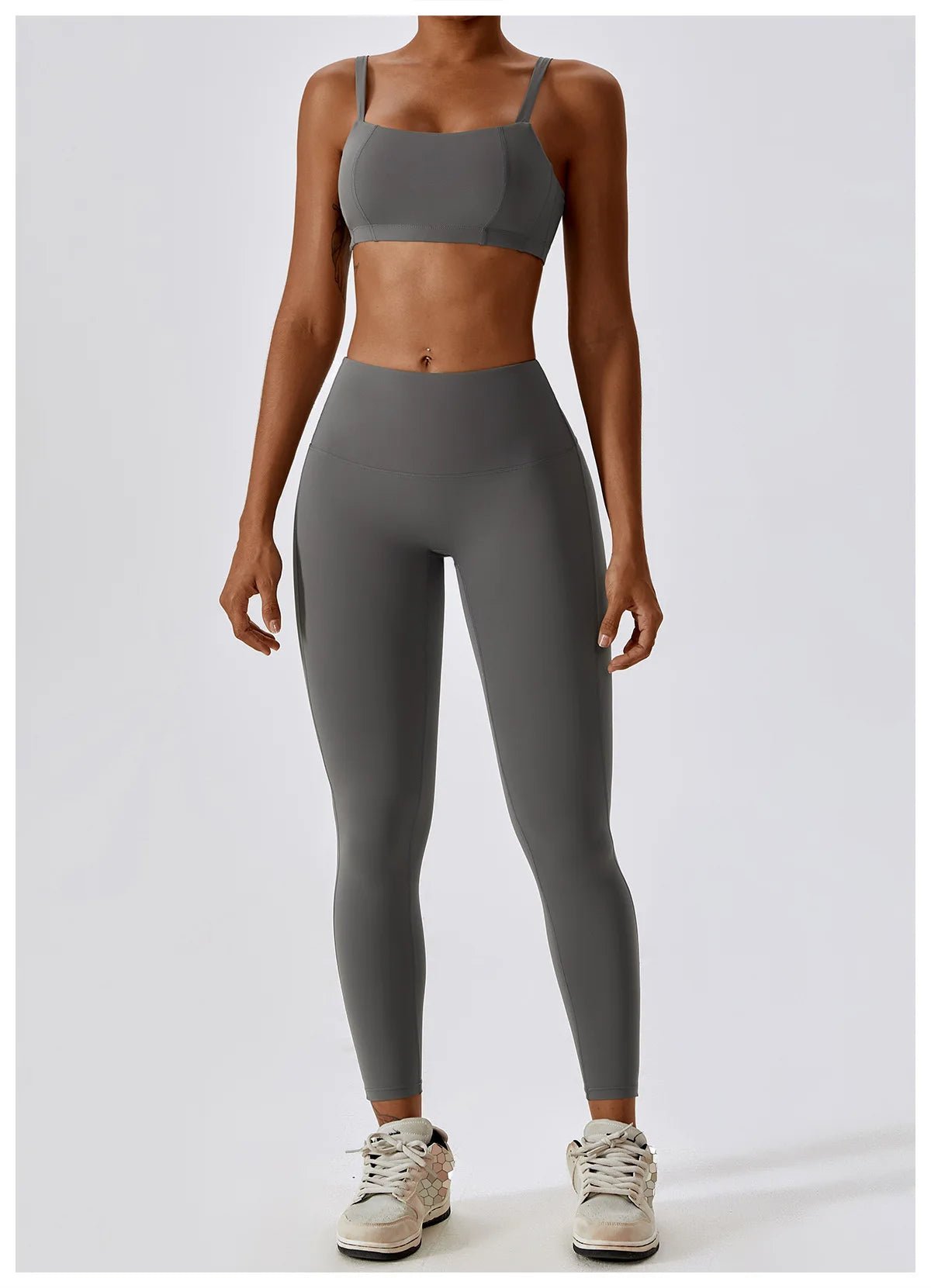 Jazmira | Women's High Waist Gym Leggings Stretch Fit 8
