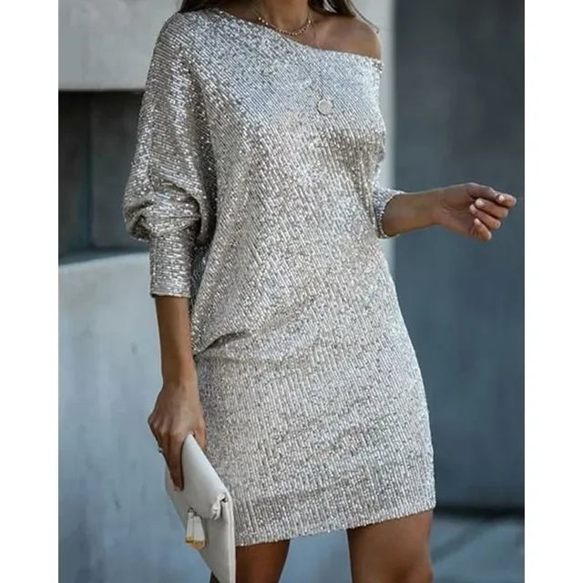 Kaitlyn | Women's Off-Shoulder Mini Dress