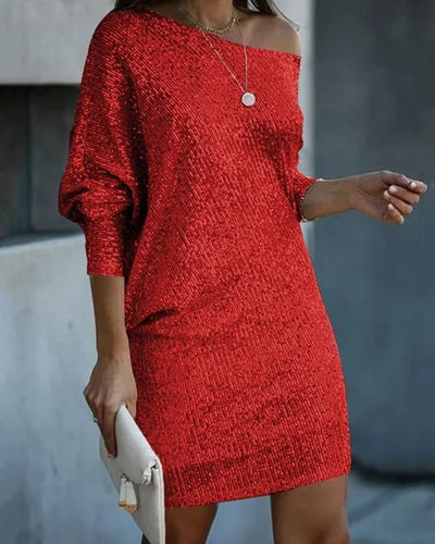 Kaitlyn | Women's Off-Shoulder Mini Dress