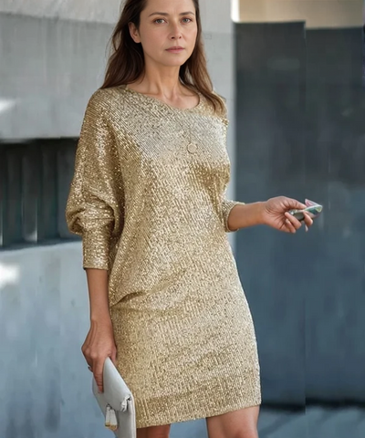 Kaitlyn | Women's Off-Shoulder Mini Dress