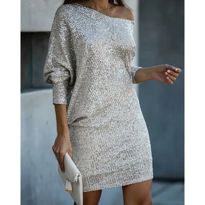 Kaitlyn | Women's Off-Shoulder Mini Dress