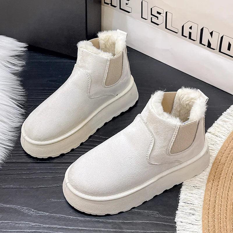 Lara | Women's Comfortable Cotton Boots with Cushioned Insole 0