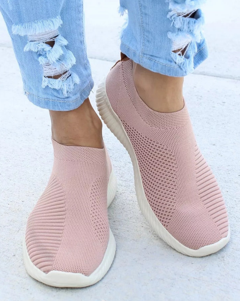 Livia | Women's White Sneakers Lightweight Ergonomic Design 1
