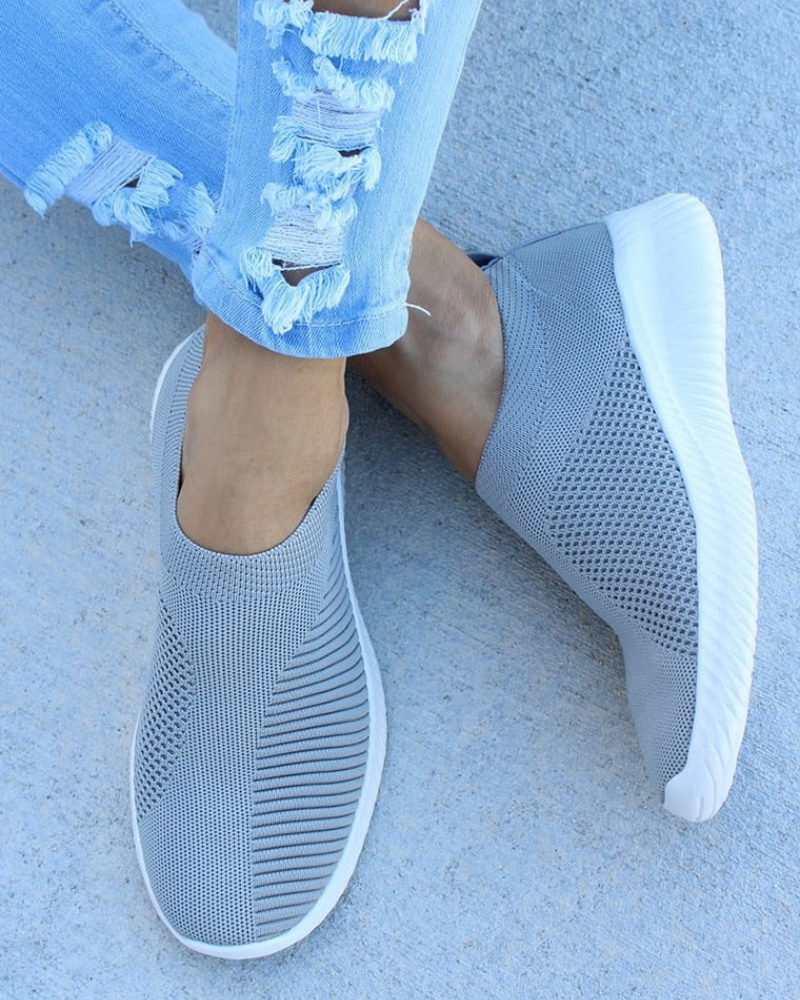 Livia | Women's White Sneakers Lightweight Ergonomic Design 2