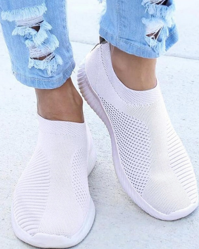 Livia | Women's White Sneakers Lightweight Ergonomic Design 3