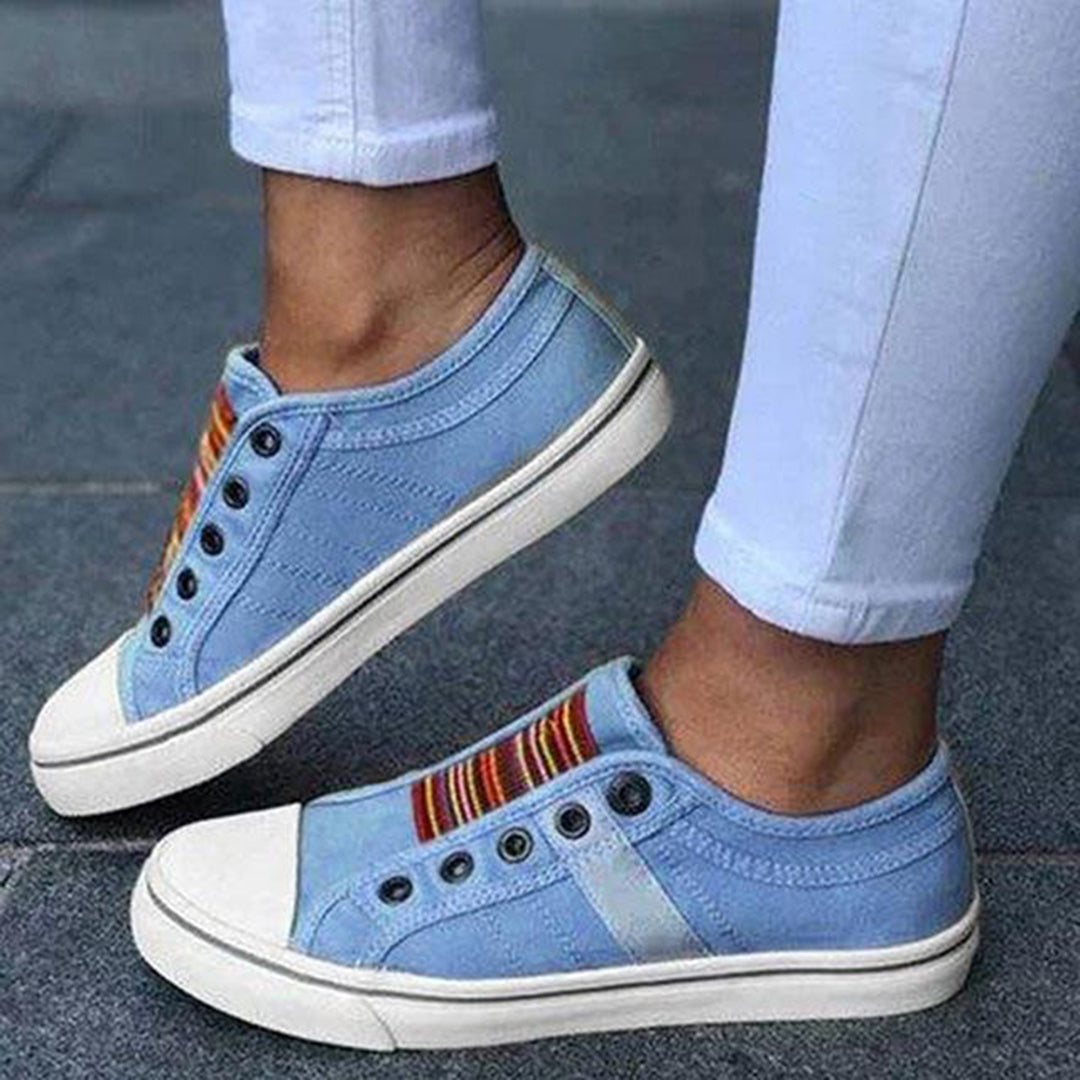 Mia | Women's Sneakers White Comfortable Casual Design 0