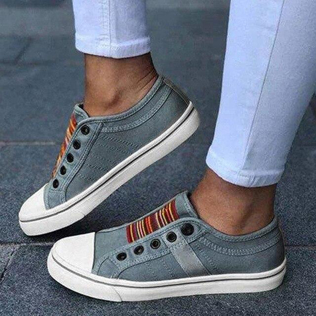 Mia | Women's Sneakers White Comfortable Casual Design 1