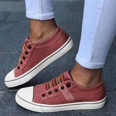 Mia | Women's Sneakers White Comfortable Casual Design 3