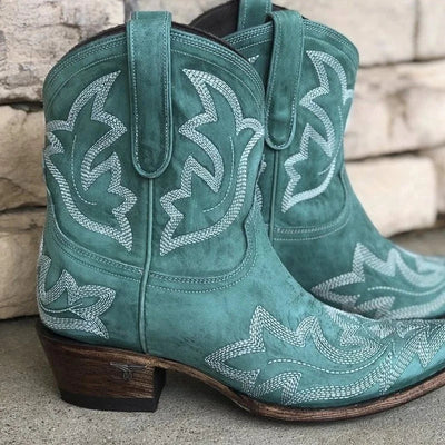 Sarah | Women's Black Western Cowboy Boots 4