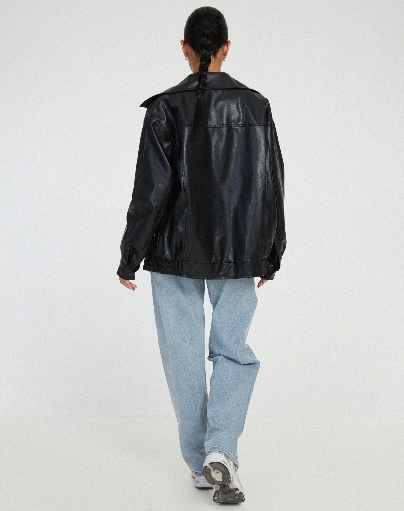 Sophia | Oversized Jacket Lightweight Breathable Fabric Blend 6