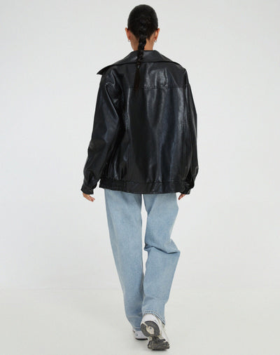 Sophia | Oversized Jacket Lightweight Breathable Fabric Blend 6