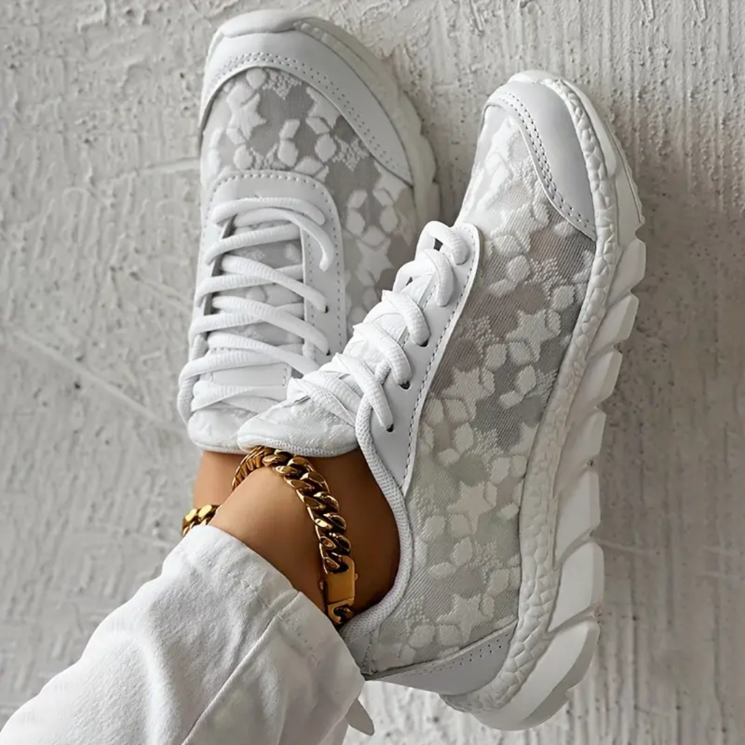 Sophia | Sneakers Lace Mesh Upper Cushioned Sole 2