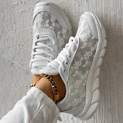 Sophia | Sneakers Lace Mesh Upper Cushioned Sole 2