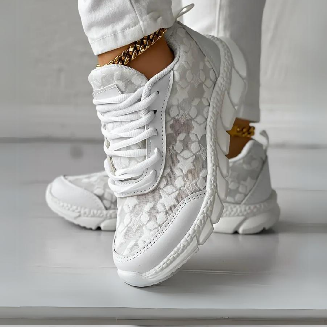 Sophia | Sneakers Lace Mesh Upper Cushioned Sole 3