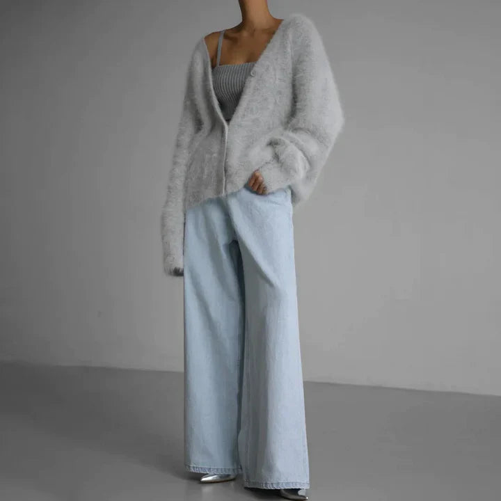 Sophia | Women's Cardigan Open Front Lightweight Knit 3
