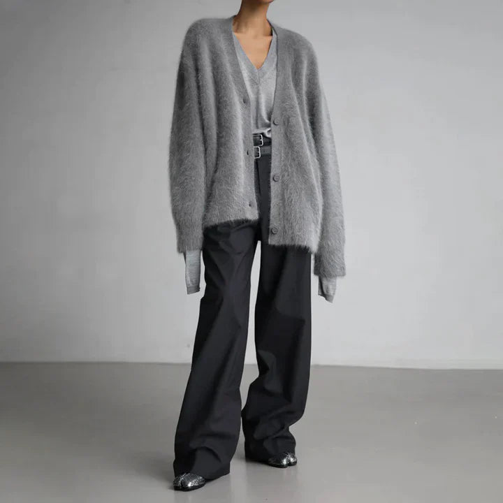 Sophia | Women's Cardigan Open Front Lightweight Knit 4