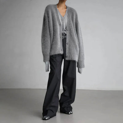Sophia | Women's Cardigan Open Front Lightweight Knit 4