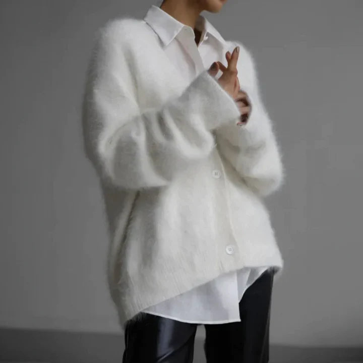 Sophia | Women's Cardigan Open Front Lightweight Knit 8