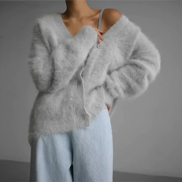 Sophia | Women's Cardigan Open Front Lightweight Knit 9