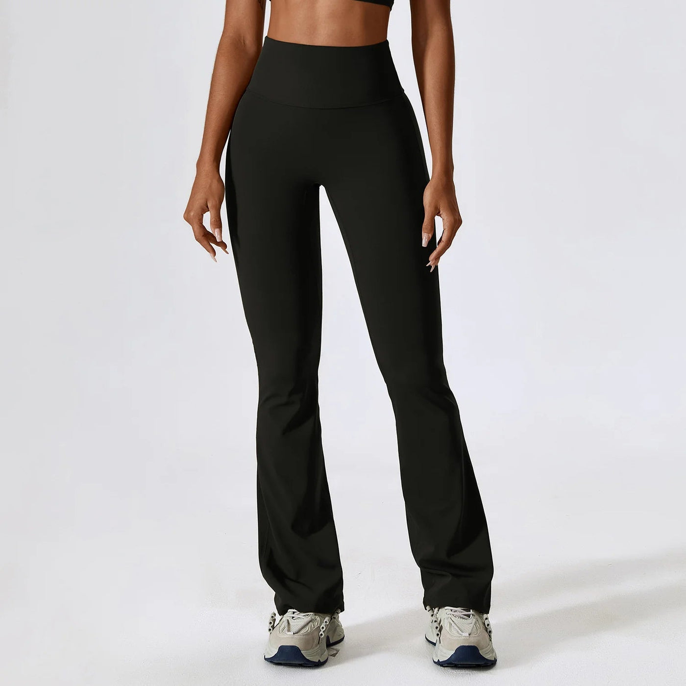 Sophia | Women's Flare Leggings High-Waisted Soft Brushed Fabric 2