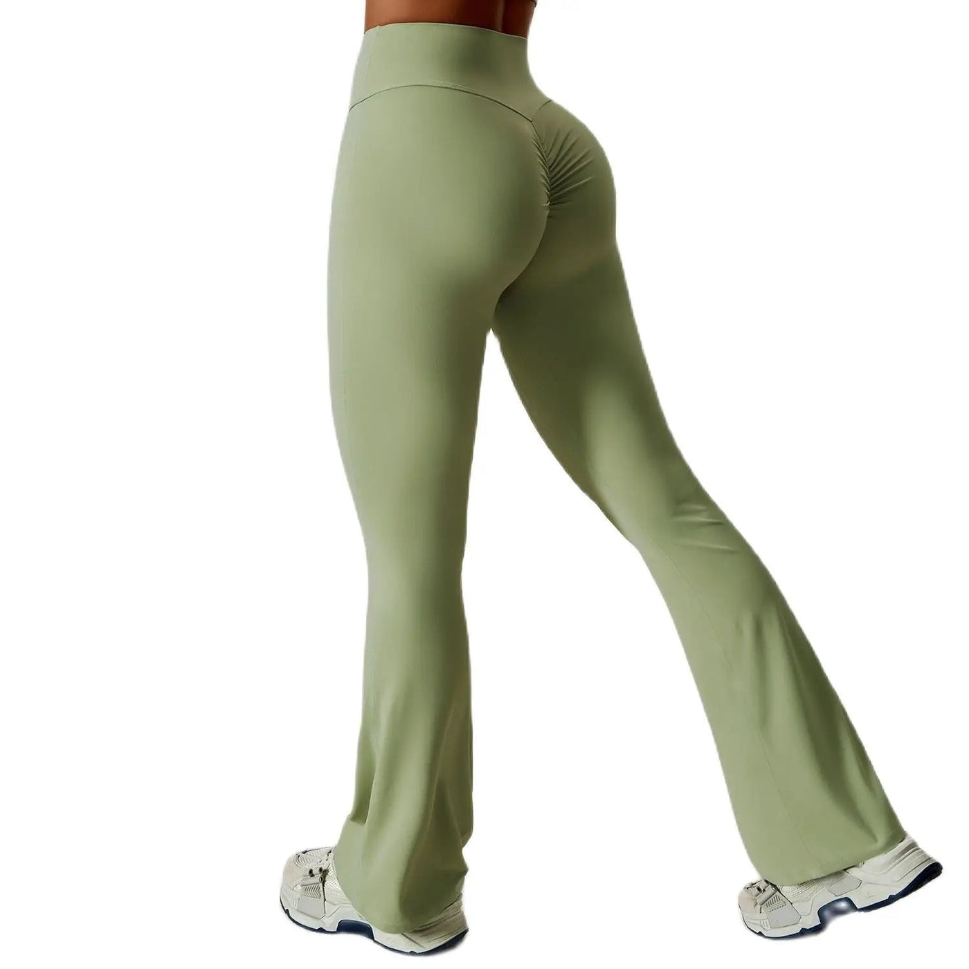 Sophia | Women's Flare Leggings High-Waisted Soft Brushed Fabric 3
