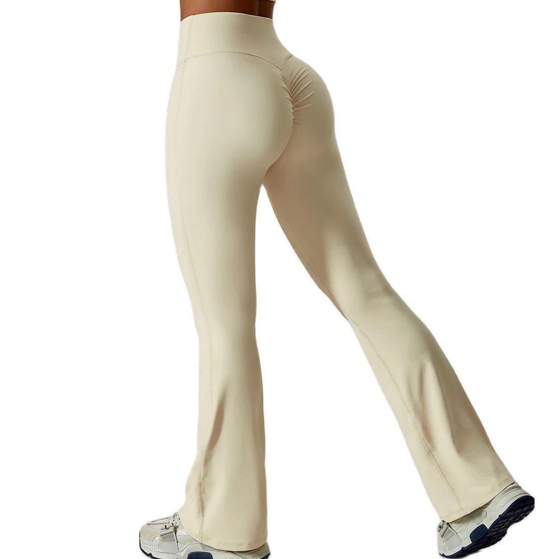 Sophia | Women's Flare Leggings High-Waisted Soft Brushed Fabric 4