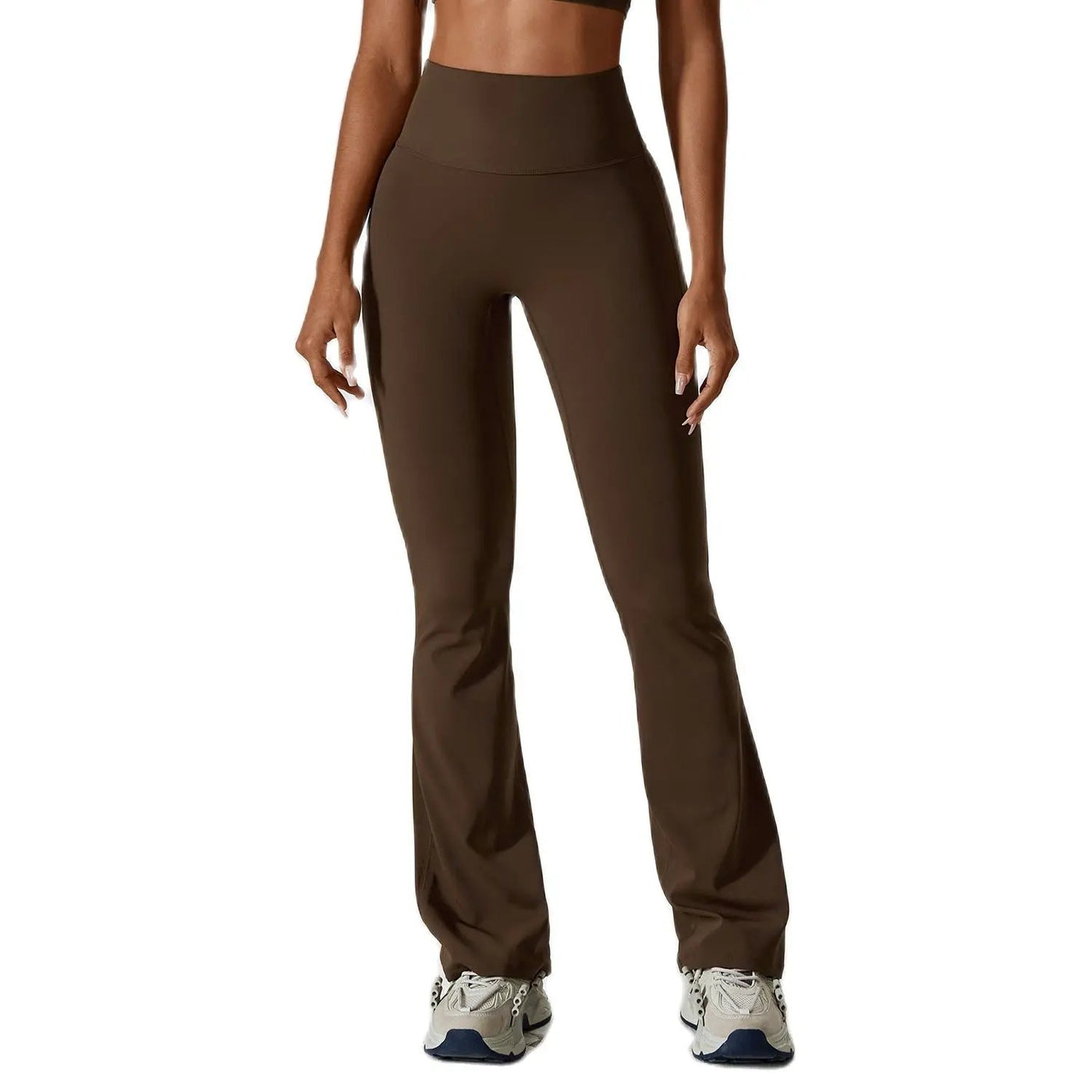 Sophia | Women's Flare Leggings High-Waisted Soft Brushed Fabric 7
