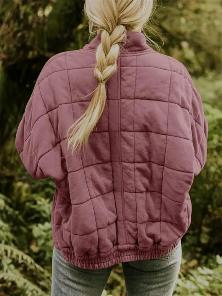 Sophia | Women's Hooded Puffer Jacket Oversized Down Blend Wind Blocking 2