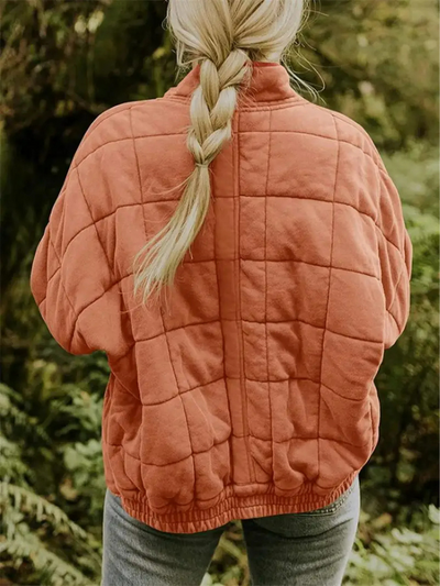 Sophia | Women's Hooded Puffer Jacket Oversized Down Blend Wind Blocking 3