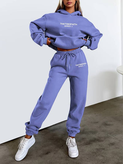 Sophia | Women's Hoodie and Jogger Set with Drawstring Waist 3