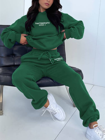 Sophia | Women's Hoodie and Jogger Set with Drawstring Waist 6