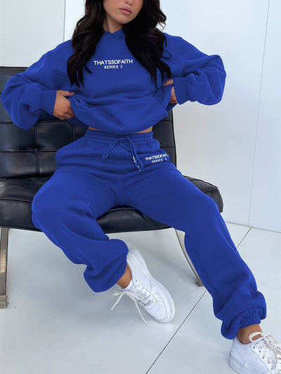 Sophia | Women's Hoodie and Jogger Set with Drawstring Waist 7