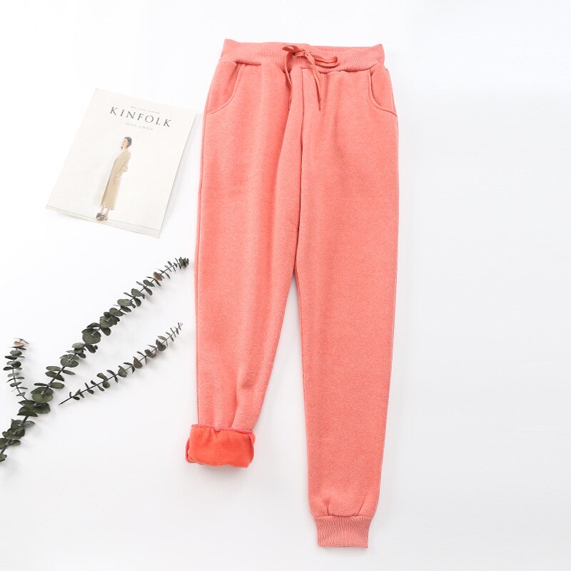 Sophia | Women's Joggers Trousers Drawstring Waist Soft Lined 4