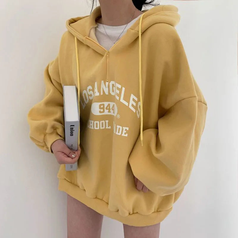 Sophia | Women's Oversized Sweatshirt Winter Casual Cotton Blend 2