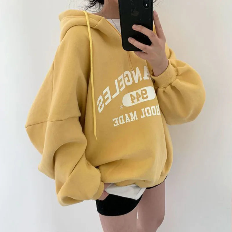 Sophia | Women's Oversized Sweatshirt Winter Casual Cotton Blend 3