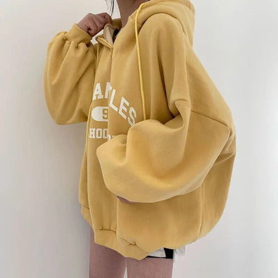 Sophia | Women's Oversized Sweatshirt Winter Casual Cotton Blend 4