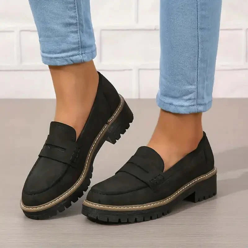 Sophia | Women's Slip-On Suede Sandals 0