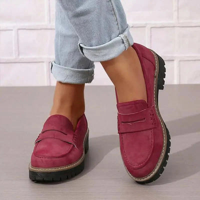 Sophia | Women's Slip-On Suede Sandals 2