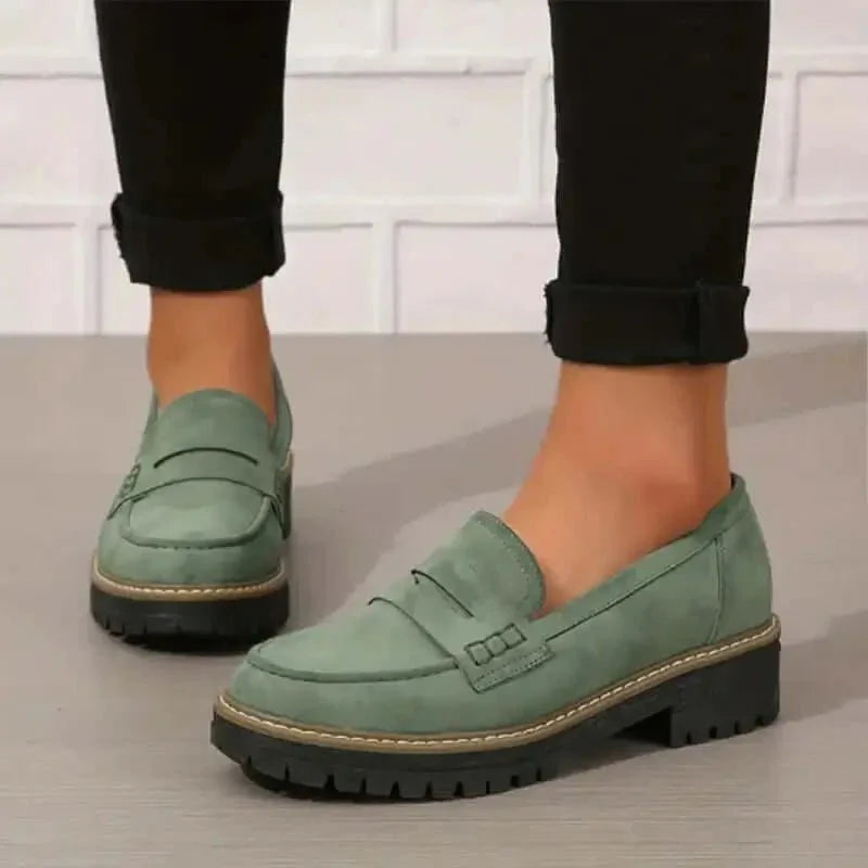 Sophia | Women's Slip-On Suede Sandals 3