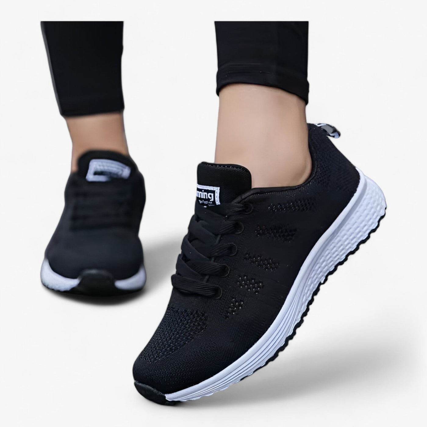 Sophia | Women's White Sneakers Lightweight Mesh Cushioned Sole 1