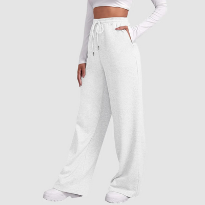 Sophia | Women's Wide Leg Joggers with Adjustable Drawstring 0