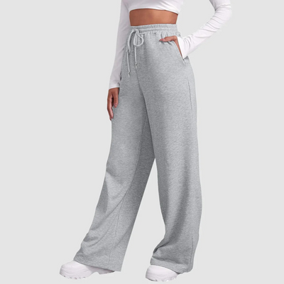 Sophia | Women's Wide Leg Joggers with Adjustable Drawstring 1