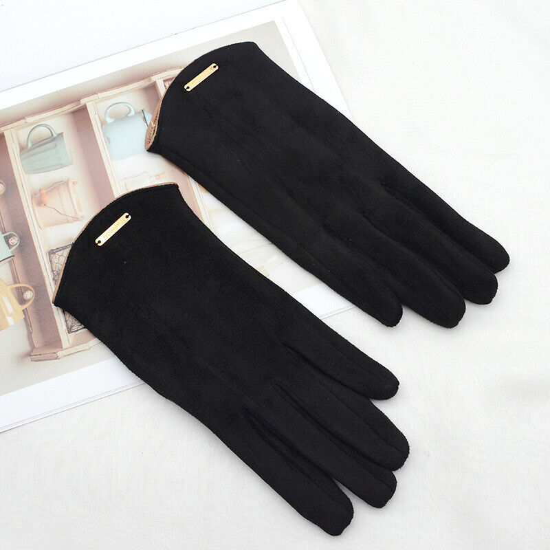 Sophie | Winter Gloves Suede with Smartphone Touch Capability 4
