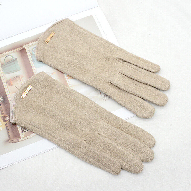Sophie | Winter Gloves Suede with Smartphone Touch Capability 5